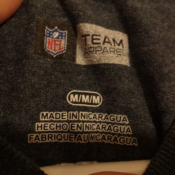 Houston texans tshirt mens M medium gray NFL team apparel graphic short sleeve - Picture 5 of 7